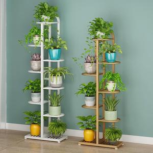 Support à fleurs fantaisie multi-niveaux, gain de place, décoration intérieure, étagère à pots de fleurs en métal pour la maison et le <span class=keywords><strong>jardin</strong></span>, taille du carton CM - Product Image 3