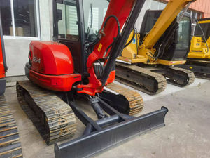 Mini-excavatrice sur chenilles Kubota U55 de marque japonaise d'origine, prix bas, Kubota U55-4 U55-5 Kx155, mini-excavatrice sur chenilles d'occasion - Product Image 3