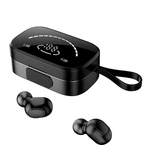 फैशन tws वायरलेस BT5.0 मिनी earbuds K2 खेल earbuds संगीत हेडसेट के साथ 3500mah पावर बैंक