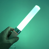 Japan-Korea Wiederaufladbarer Kabelloser Ferngesteuerter Plastik-Leuchtstab LED-Anfeuerungsstab mit Anpassbarem Logo-Druck für