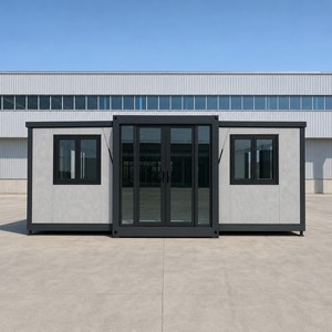 Casa Contenedor Expandible para Aula Temporal, Edificio Escolar Modular Prefabricado con Amplia Puerta de Vidrio - Product Image 3