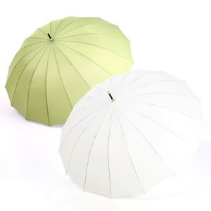 Parapluies de voyage d'extérieur modernes à 16 baleines et manche droit, grand format, personnalisables avec logo pour usage personnel et publicitaire – Vente en gros - Product Image 3