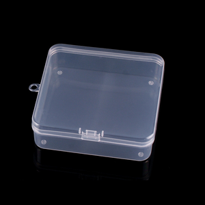 Bán buôn giá rẻ tùy chỉnh nhỏ vuông hình chữ nhật hộp lưu trữ rõ ràng hộp nhựa - Product Image 2