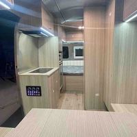 Camping-car remorquable, mini-maison sur roues, caravane de voyage, remorque de camping, remorque de camping avec cuisine