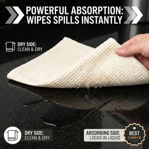 Eco-Friendly Woven Custom Design <b>Microfiber</b> Printed Fast Dry Cleaning Absorbent Waffle Kitchen Tea Dish <b>Towel</b> - Product Image 2