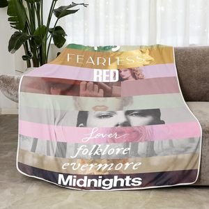 Manta de franela de <span class=keywords><strong>cantante</strong></span> personalizada, regalo estampado de Jacquard supersuave para amantes de la música <span class=keywords><strong>country</strong></span>, estilo de punto - Product Image 3