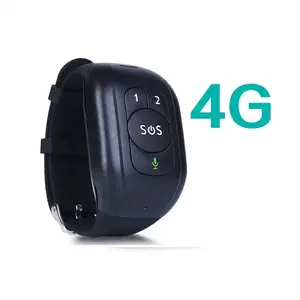 防水心率SOS药丸提醒老年护理智能健康手表sos 4g手表全球定位系统跟踪器