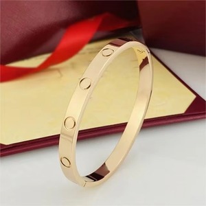 Simple Fashion Luxury Diamond Stainless Steel Bracelets Nail Bracelet Jewelry Personalized Screw Screwdriver Bracelet - Product Image 2