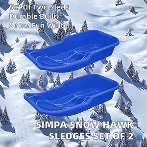Fournisseur Direct Fabricant – Traîneau de Snowboard Freestyle Adulte en PEHD 1m, Bateau à Ski, Toboggan d'Extérieur pour Gazon et Sable – Exportation - Product Image 2