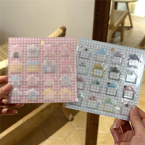 Feuille d'autocollants 3D gonflés, thème alimentaire monde marin, mignons dessins animés, autocollants décoratifs en PVC imperméables pour loisirs créatifs et cadeaux pour enfants - Product Image 4