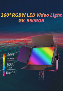 Tolifo GK - S60RGB 60W Luce LED <span class=keywords><strong>RGB</strong></span> per Studio Fotografico con Telecomando <span class=keywords><strong>Wireless</strong></span>, 6000LM - Product Image 2