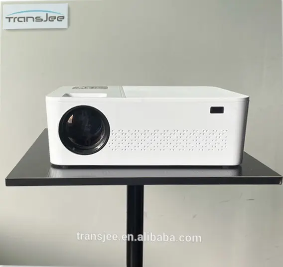 Transjee горячая Распродажа цифровой домашний видео 4K с ЖК-дисплеем СИД projectort родной 1080P Беспроводная камера, Смарт Android Projector7000lumens