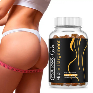Vitaminas para adultos para ganancias máximas Curvas naturales 60 Suplementos de goma para mejorar glúteos veganos Big Booty Glute Boost <span class=keywords><strong>Glutathione</strong></span> Maca - Product Image 3