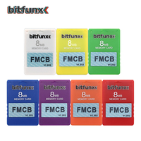Accessoires de jeux rétro FreeMcBoot V1.953 Carte mémoire 8-64 Mo pour PS2 Carte mémoire FMCB Version FMCB V1.953