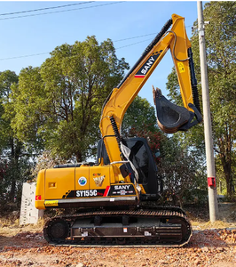 Usado Sany 155 15 Ton Caterpillar Excavadora Cilindro hidráulico Earth Auger Post Hole Digger Trade Motor Gear Gearbox Bearing - Product Image 5