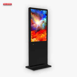 Ngoài trời không quạt mỏng đứng 43inch LCD Totem <span class=keywords><strong>kiosk</strong></span> cho quảng cáo - Product Image 1