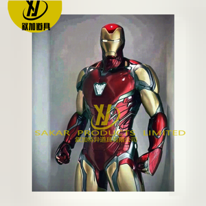 Figura de Acción de <span class=keywords><strong>Iron</strong></span> <span class=keywords><strong>Man</strong></span> Mk50 Personalizada en Oferta, Estatua de <span class=keywords><strong>Iron</strong></span> <span class=keywords><strong>Man</strong></span> de Tamaño Real en Fibra de Vidrio, Estatuas de Resina de Películas, Escultura - Product Image 3