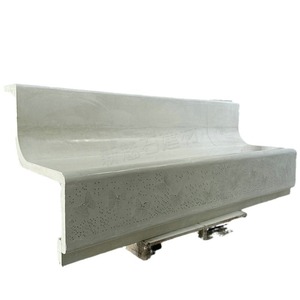 Nuevos Materiales de Construcción de Piedra, Asiento con Respaldo de Hormigón Translúcido de Fibra de Vidrio, Banco UHCPC, Diseño Personalizado, Uso Interior y Exterior - Product Image 4