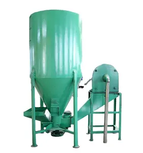 WEIWEI Poultry Animal Chicken Feed mixer Pellet Mill Cattle Feed Making Machine