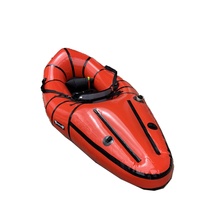 Packraft kayak d'eau vive durable Frontier Outdoor Recreation River Lake avec plancher surélevé intégré