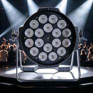 Projecteur <span class=keywords><strong>LED</strong></span> 200W RGBWA 5-en-1 avec support - Éclairage de scène professionnel à haute luminosité et à intensité variable - Product Image 4