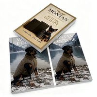 Service d'impression de brochures personnalisées, catalogue à couverture souple, conception de magazines, livres avec papier d'art, gaufrage, estampage à chaud, impression UV