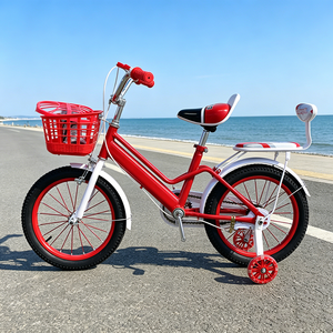 Vélo Enfant Monovitesse à Cadre Acier en Promotion, 12-20 Pouces, avec Roues d'Apprentissage, Garçons Filles, <span class=keywords><strong>Frein</strong></span> à Disque en Alliage d'Aluminium - Product Image 2