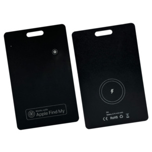 Traceur anti-perte ultra-mince pour carte AirTag, avec recharge sans fil, positionnement et suivi mondial pour ordinateurs portables et trottinettes - Product Image 1