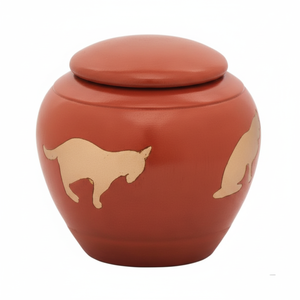 Urnas de cremación de latón conmemorativas decorativas para mascotas, urnas funerarias para mascotas, urnas de recuerdo, urnas de entierro con alta calidad a bajo precio - Product Image 1