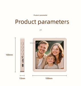 Imán de nevera con grabación inteligente de notas musicales, marco de fotos magnético personalizado, caja de música con audio, altavoz BT de sobremesa - Product Image 6