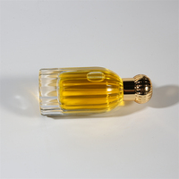 Bouteille de parfum personnalisée en gros, flacon cylindrique vide à col serti, vaporisateur de parfum 50ml 100ml, en verre avec sérigraphie, diffuseur à bâtonnets