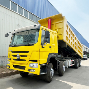 Truk sampah Howo 12 roda bekas 8x4 22 kubik 25 Ton 40 Ton 50 Ton truk pembuang Diesel tugas berat untuk dijual di Dubai - Product Image 1