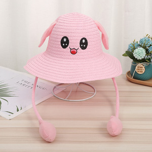 Sombrero arriba y abajo <span class=keywords><strong>Pikachu</strong></span> Orejas móviles Sombrero <span class=keywords><strong>de</strong></span> conejo Niños Niñas Verano Cubo Sombrero Kawaii Padres Hombres Mujeres Sombrero para el sol Regalo - Product Image 4