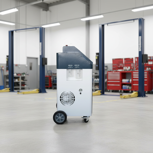Nouvelle arrivée Machine de remplissage et de récupération de réfrigérant de climatisation entièrement automatique R134A ou R1234YF pour l'entretien des voitures - Product Image 1