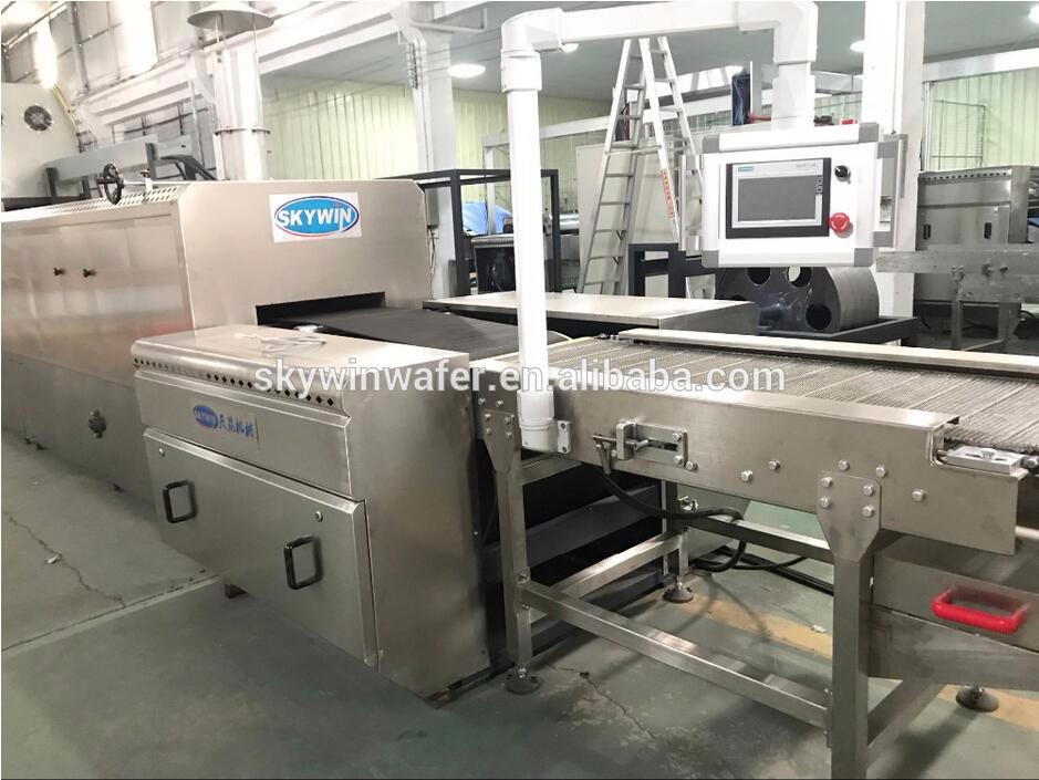 Газовая электрическая туннельная печь для печенья, хлеба, печенья