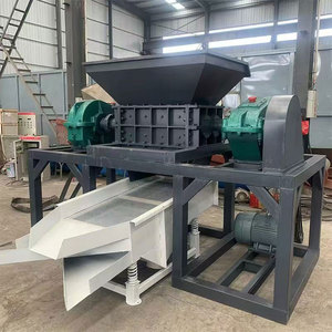 Mini Multi-Functional Dual Shaft Shredder for Tires, Cardboard, Plastic, and <strong>Rubber</strong> - Product Image 4