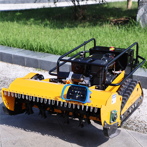 Nieuw Ontwerp Mini Tuin Rupsmaaiers Benzine/Diesel Groeilmaaiers 800Mm 1000Mm 4-takt Zelfrijdende Grasmaaier Grasmaaier - Product Image 2