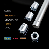 Outils de réparation d'amortisseurs KARLION Ohlins KYB Showa OLIVER, tube en acier sans soudure argenté, tube interne de l'amortisseur