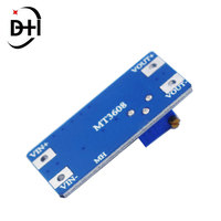 MT3608 DC-DC Modul Penguat Tegangan yang Dapat Disesuaikan 2A Modul Peningkat Tegangan dengan/tanpa MICRO USB 2V-24V ke 5V 9V 12V 28V