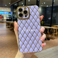 Coque de téléphone portable géométrique plaquée brillante Lichicase pour Realme C11 2021 C20 C20A couverture anti-rayures