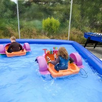 Piscine gonflable pour adultes en PVC de conception nouvelle pour les fêtes d'été en plein air dans la cour