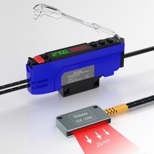 Diffuse Matrix Fiber Optic <strong>Sensor</strong> SDC-25ML Matched Fiber Optic Amplifiers ESR-22P(PNP) For Automatic Production Line Detection - Product Image 2