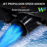 Jet ski électrique multifonction personnalisé, bateau de surf aquatique, sports de plein air, longue autonomie, 2 passagers, matériau ABS, modèle KB01