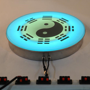 Projecteur de sol encastré dans le sol, carré ou rond, couleur changeante, IP67, 10W, bicyclette cache-sol, pour route, 300MM, 10 unités - Product Image 4