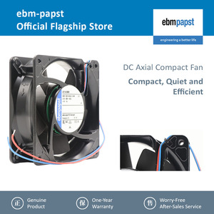 พัดลมระบายความร้อนแบบแกน DC ebm-papst รุ่น 4114NHH 24V ขนาด 119*119*38 มม. สำหรับอุปกรณ์ตู้ควบคุมอุตสาหกรรม - Product Image 2