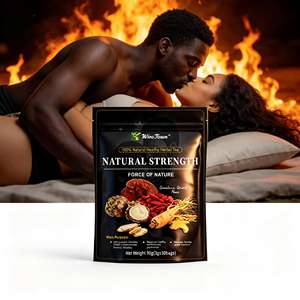 C104 Herbal Energy Power Tea 30 Bags 90g Natural Blend Lingzhi Goji Berry Cistanche Ginseng <b>Red</b> <b>Date</b> Chinese Maca Tea for Men - Product Image 1