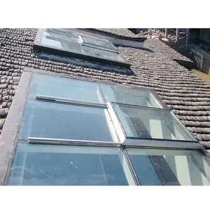 2021 su misura di alta qualità in alluminio lucernario da <span class=keywords><strong>tetto</strong></span> luce di calore a prova di grandine lucernario in vetro a prova di perdite lampeggianti - Product Image 1