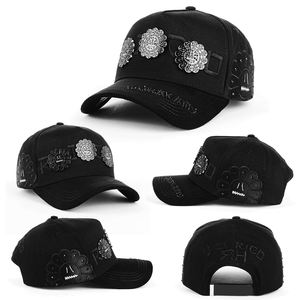 도매 재고 3D 자수 고라스 5패널 스웨이드 G5 루드 햇 비어드 라인스톤 이네디트 무라카미 야구 모자 리코 햇 - Product Image 1