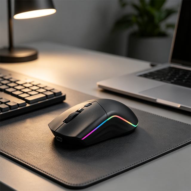 Gaming Wireless Mouse for Tablet Computer With Color Box 4 Buttons Gaming Mouse Accept Customization