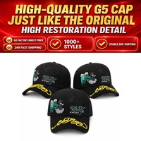 Casquettes de baseball brodées de haute qualité G5 DH Junior H, casquettes à barbe, casquettes Mago, casquettes NFC Code
